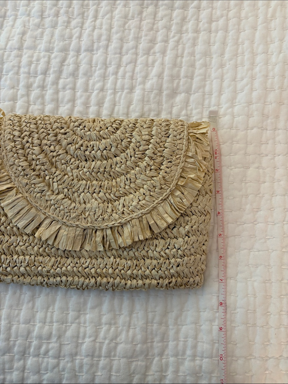 J. Crew raffia bag! - Picture 5 of 5